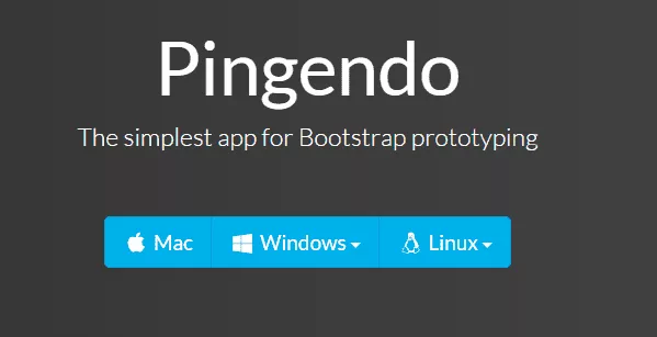 Pingendo – app untuk Bootstrap prototyping